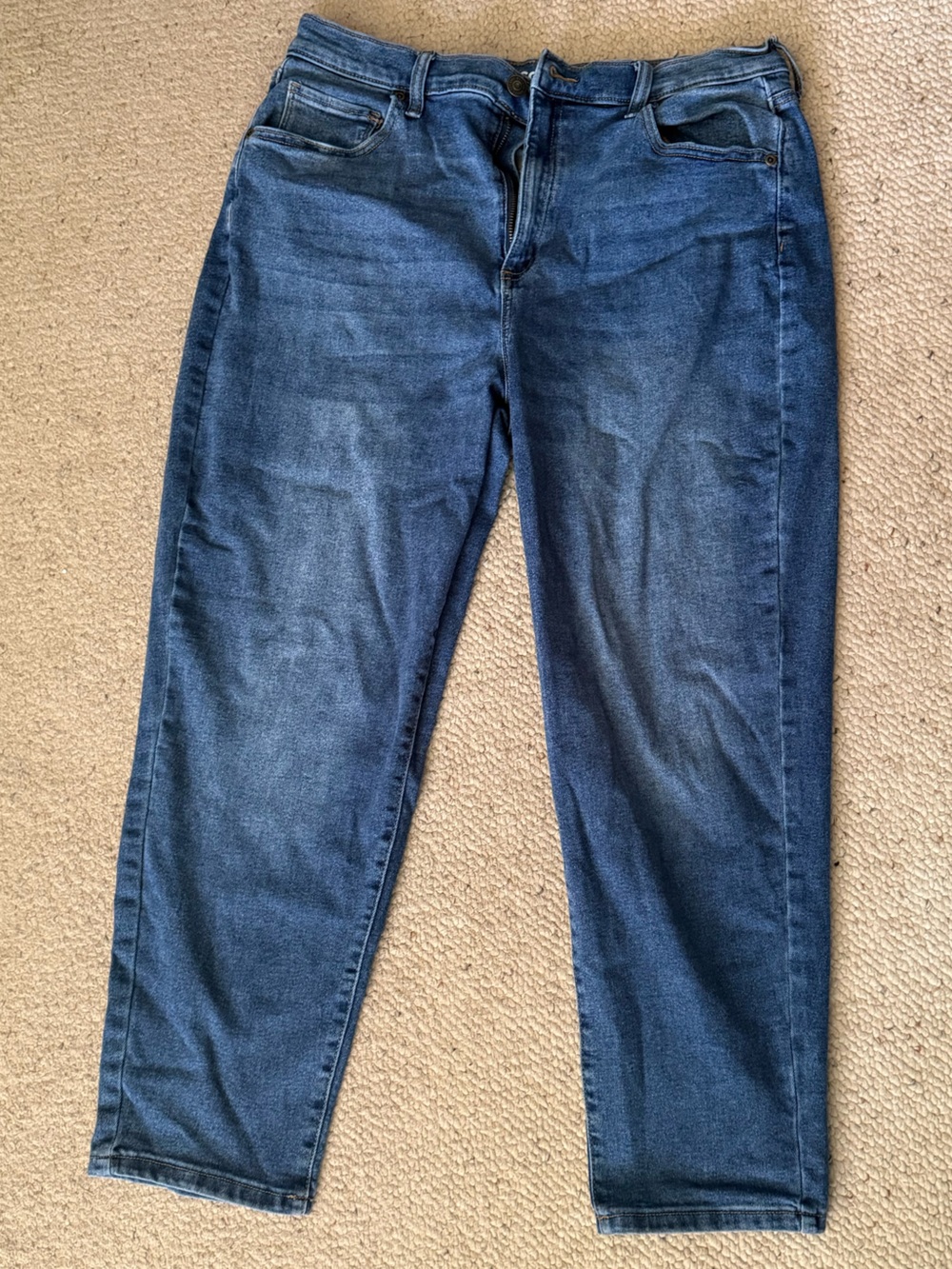 Sonoma Blue Denim Mom Jeans